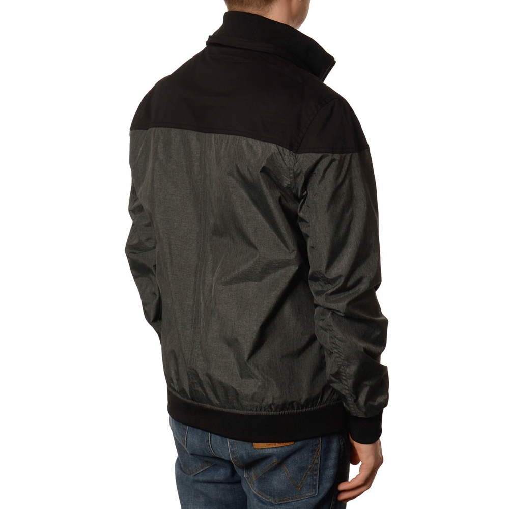 Męska Kurtka Wiosenna - Jesienna Wiatrówka Oscar Czarna