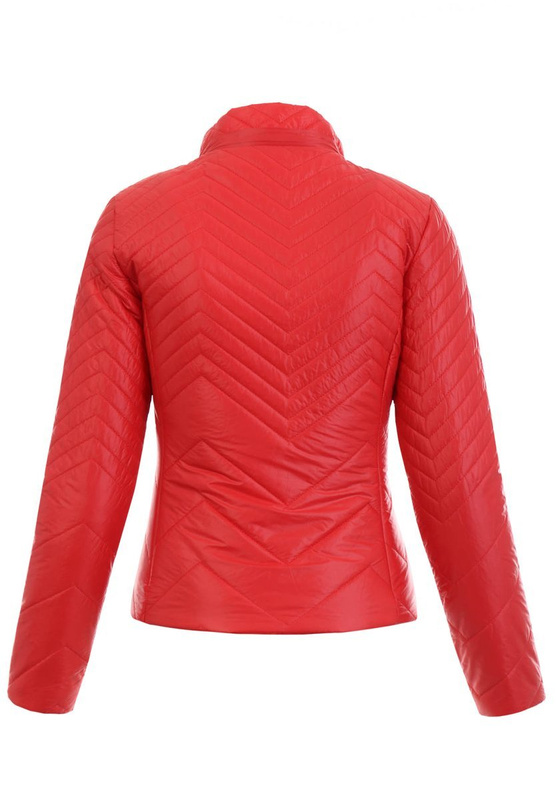 Damska Wiosenna Kurtka Ligia Czerwona