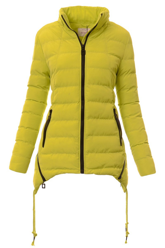 Damska Kurtka Ortalionowa Limonkowa