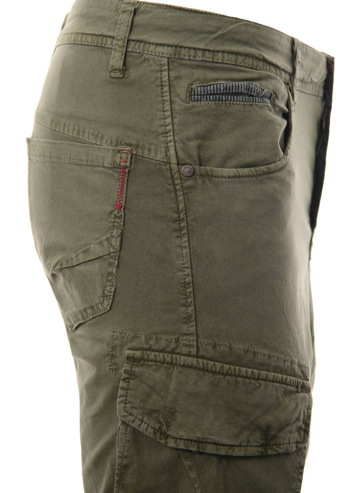 Męskie Spodenki Krótkie Bojówki Zielone