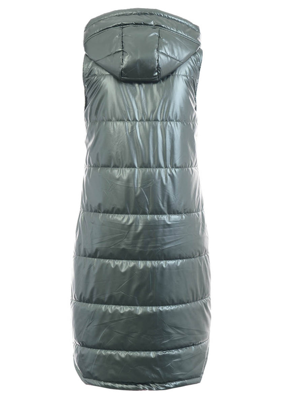 Damska Kamizelka Bezrękawnik Karmena Zielony