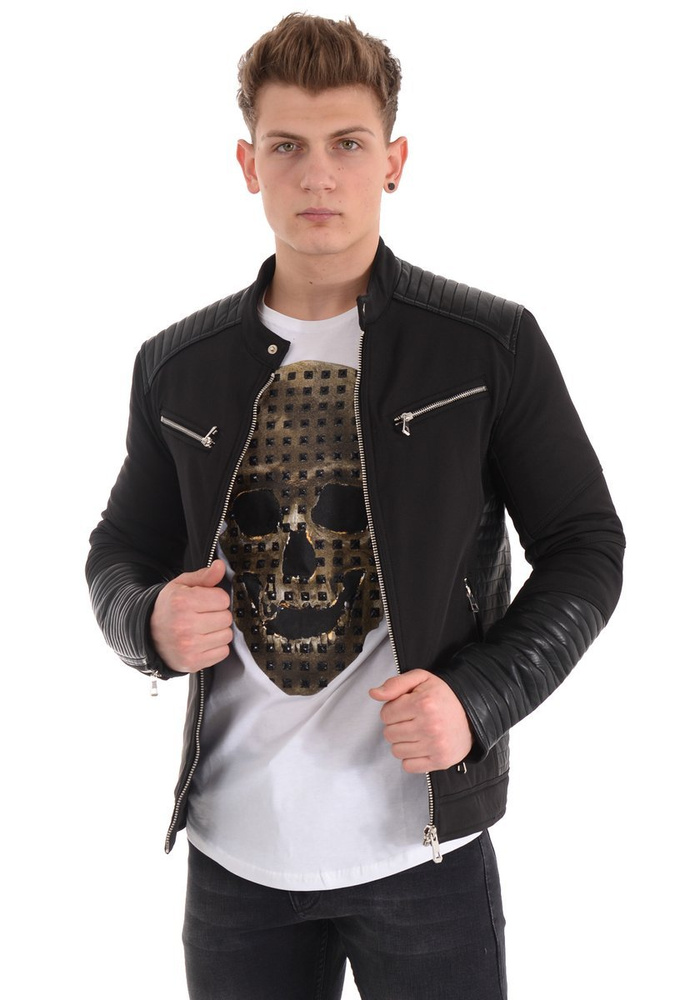 Męska Koszulka T-Shirt Nadruk Biały