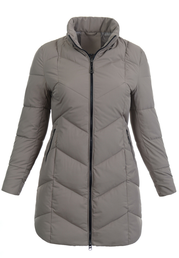 Damska Kurtka Ortalionowa Teresa Jasno Brązowa