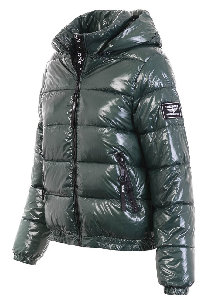 Damska Kurtka Nina Ciemno Zielona