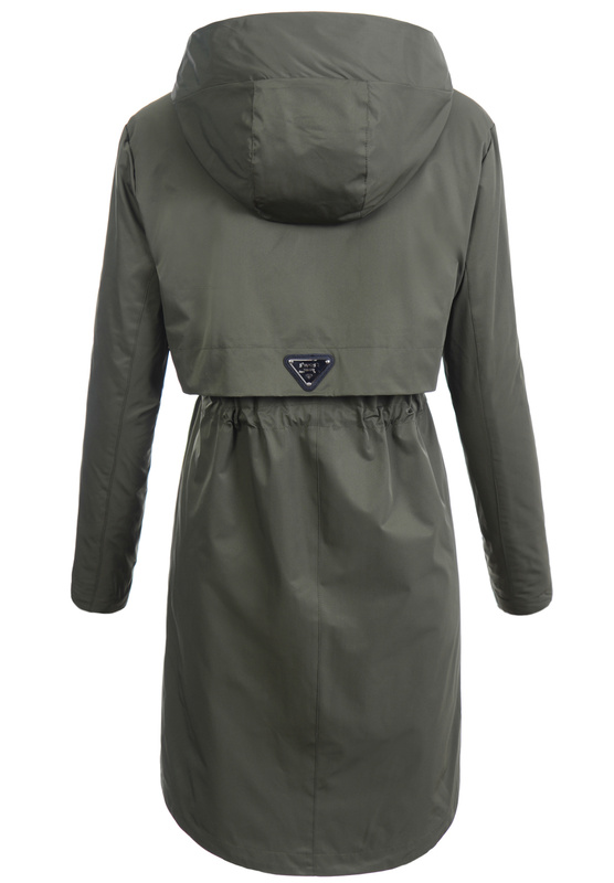 Damska Kurtka Parka Wiosenna Sofia Zielona