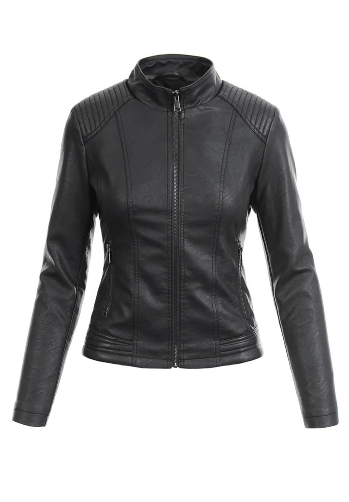 Damska Kurtka Ramoneska Aria Czarna