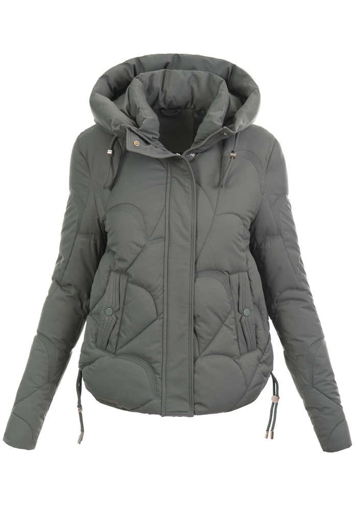 Damska Kurtka Zimowa Nikola Zielona