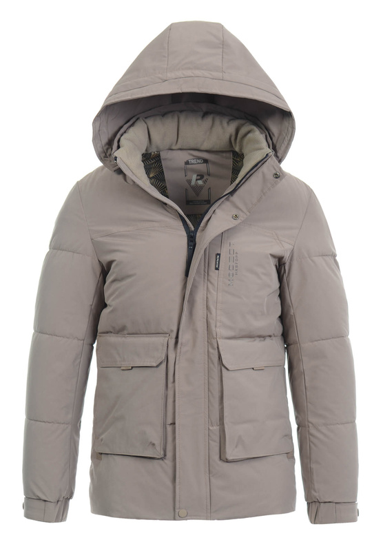 Męska Zimowa Kurtka Rafał Brązowa