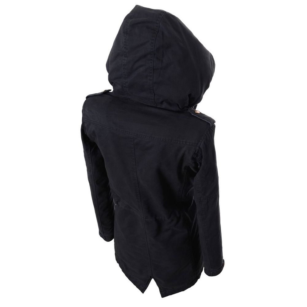 Damska Zimowa Parka Granatowa