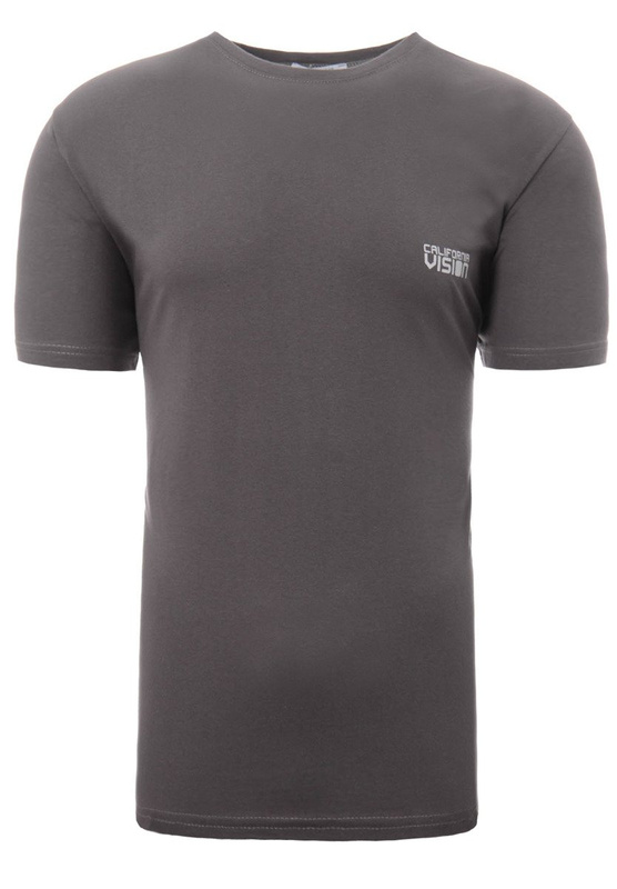 Męska Koszulka T-Shirt Nadruk California Vision Szara