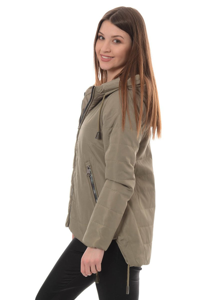 Damska Wiosenna Kurtka Tola Zielona