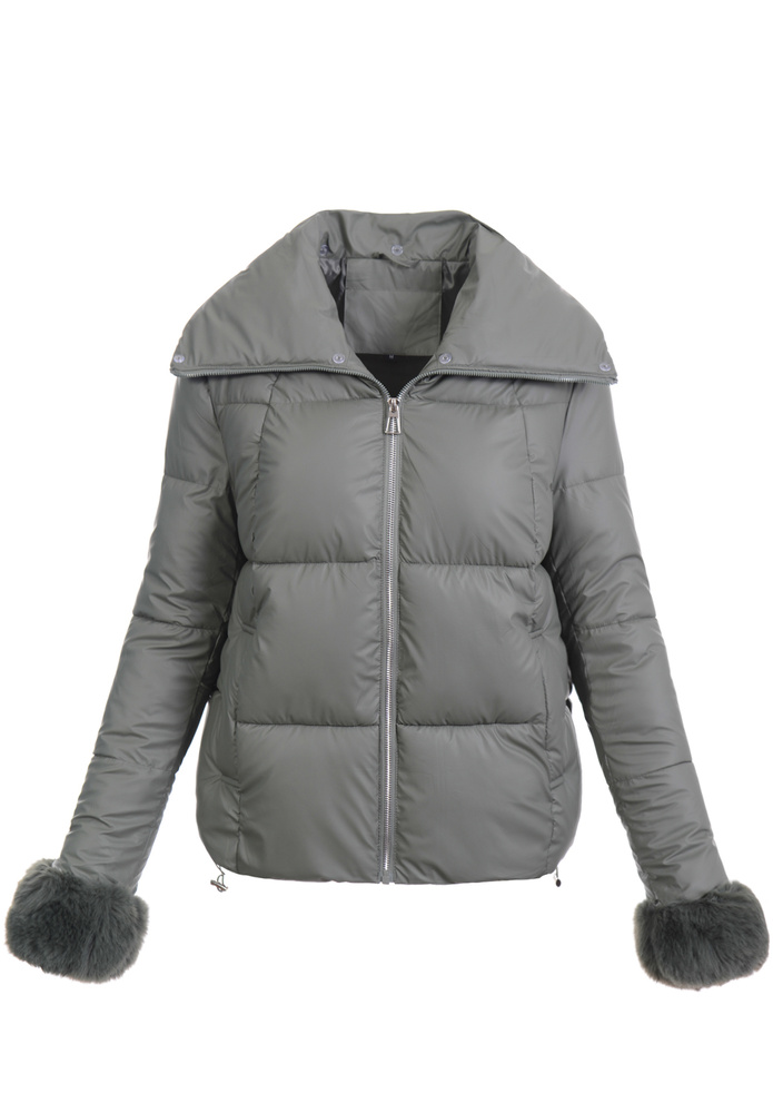 Damska Kurtka Zimowa Bogumiła Zielona