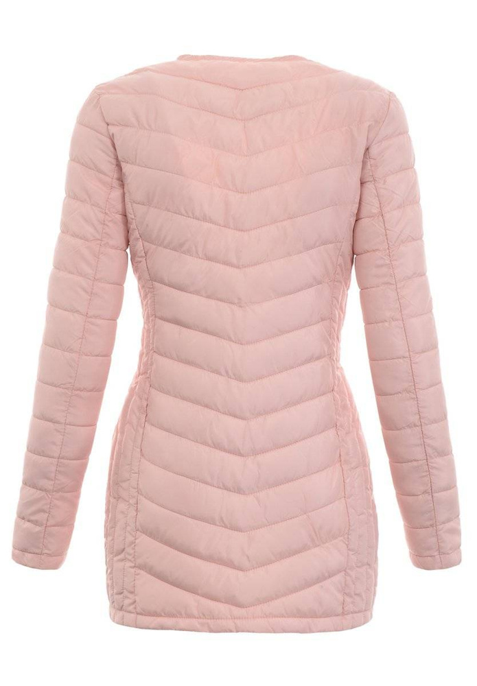 Damska Wiosenna Kurtka Bernadeta Pudrowo Różowa