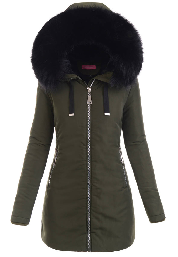 Damska Kurtka Ortalionowa Irmina Zielona