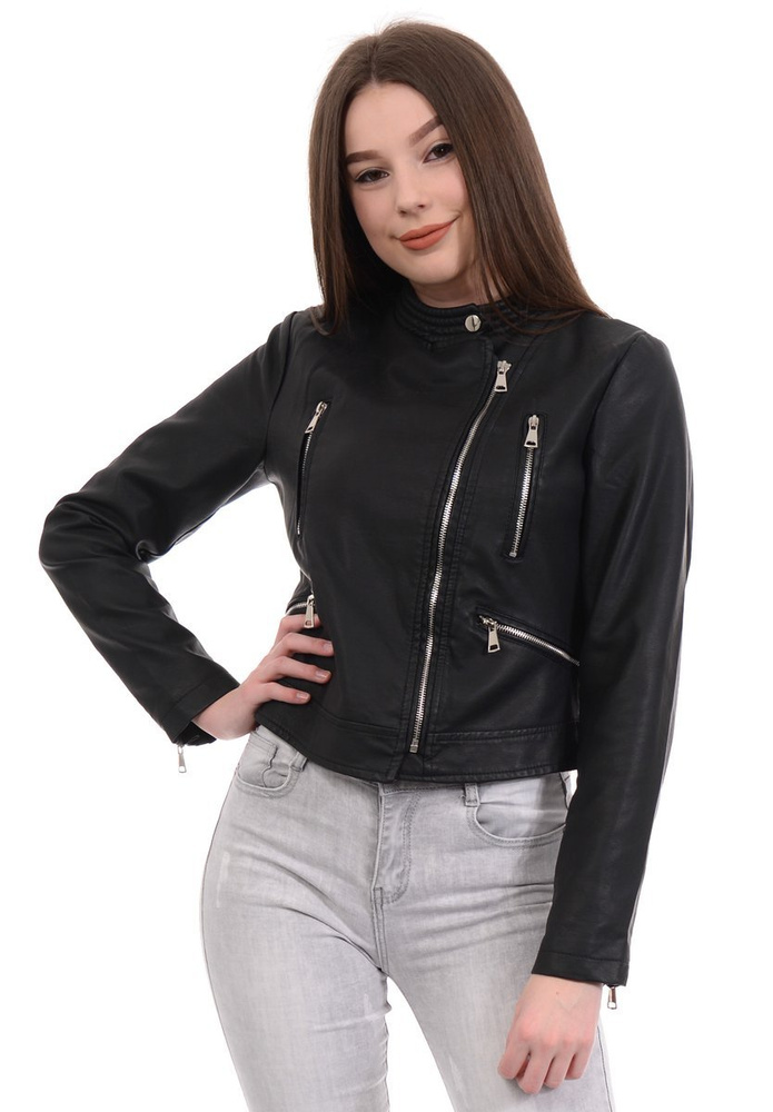 Damska Kurtka Ramoneska Klara Czarna