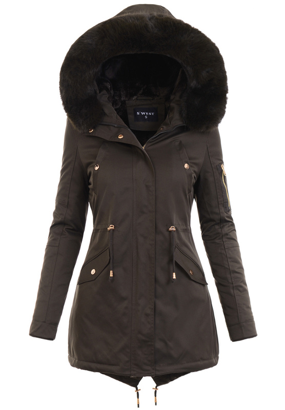 Parka Zimowa Anastazja Khaki