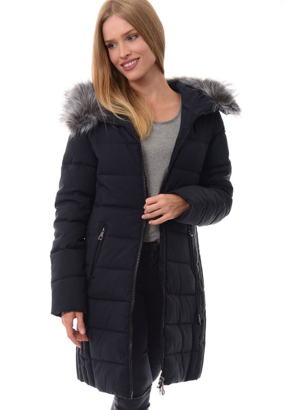 Kurtka Zimowa Karolina Granatowa