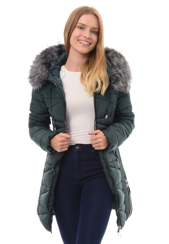 Damska Kurtka Ortalionowa Zielona