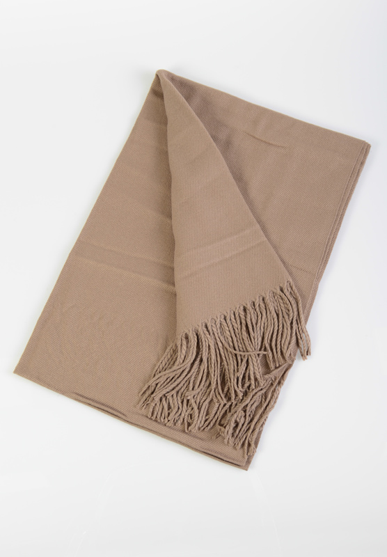 Szal Damski Brązowy