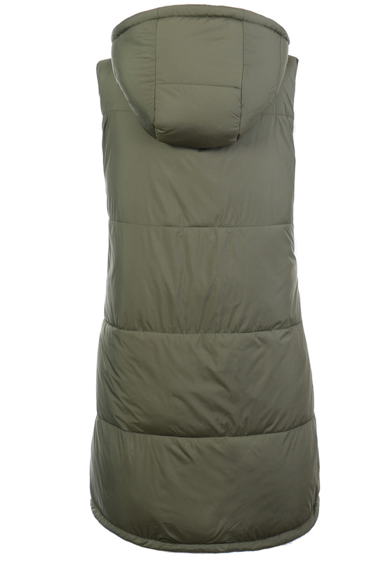 Damska Kamizelka Bezrękawnik Dwustronny Arlena Zielona