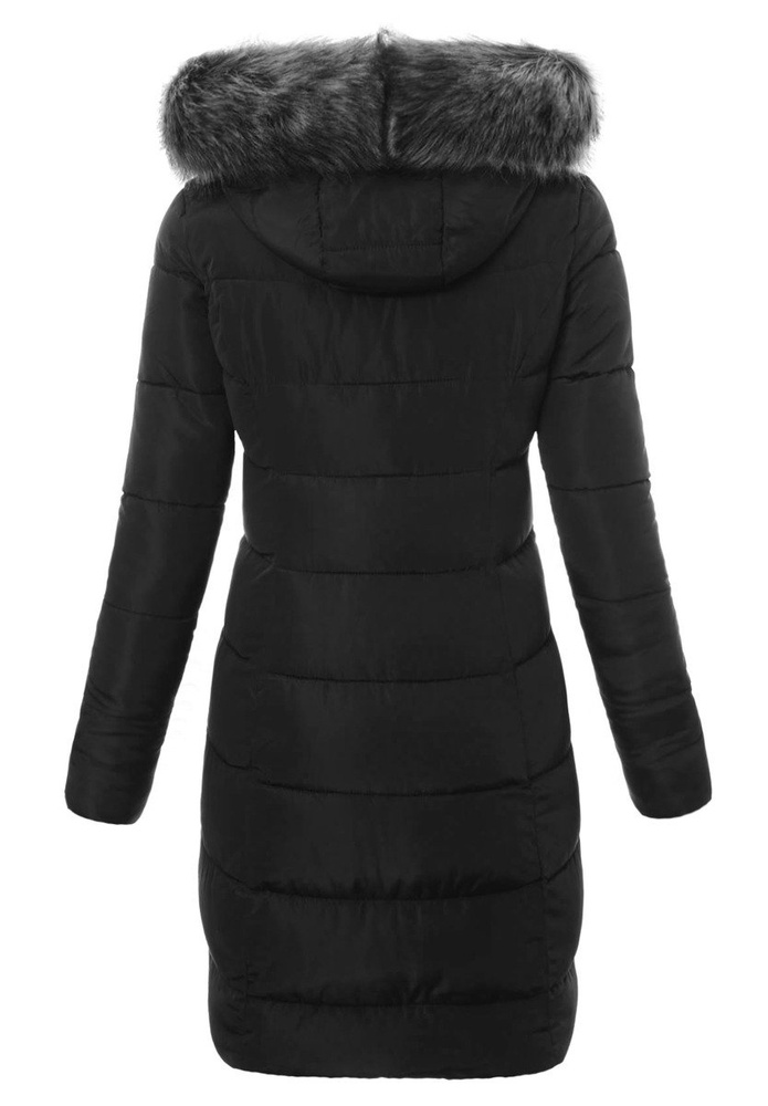 Damska Zimowa Kurtka Ortalionowa Elif Czarna