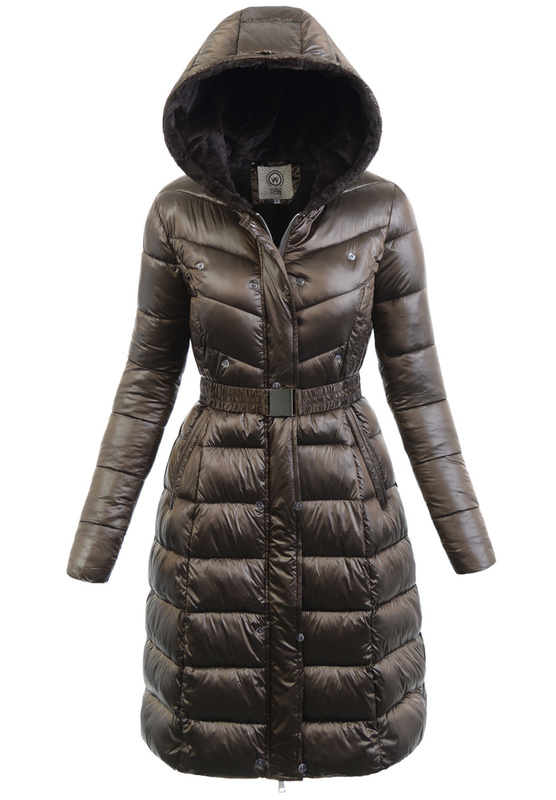 Damska Kurtka Ortalionowa Kazimiera Brązowa