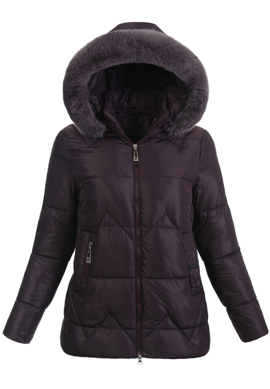 Damska Kurtka Zimowa Amira Fioletowa