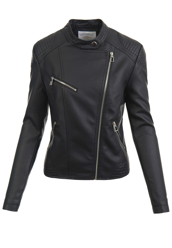 Damska Kurtka Ramoneska Gabi Czarna