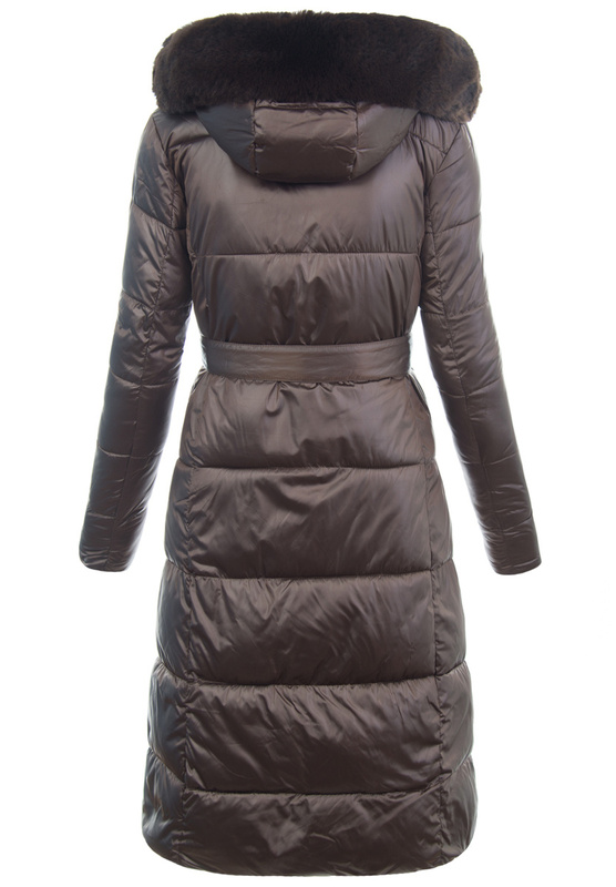 Damska Kurtka Ortalionowa Ludwika Brązowa