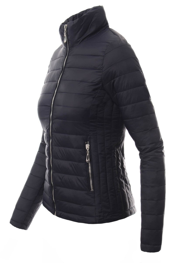 Damska Wiosenna Kurtka Granatowa