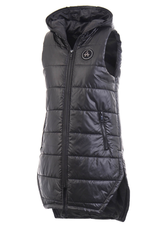 Damska Kamizelka Bezrękawnik Julia Czarna