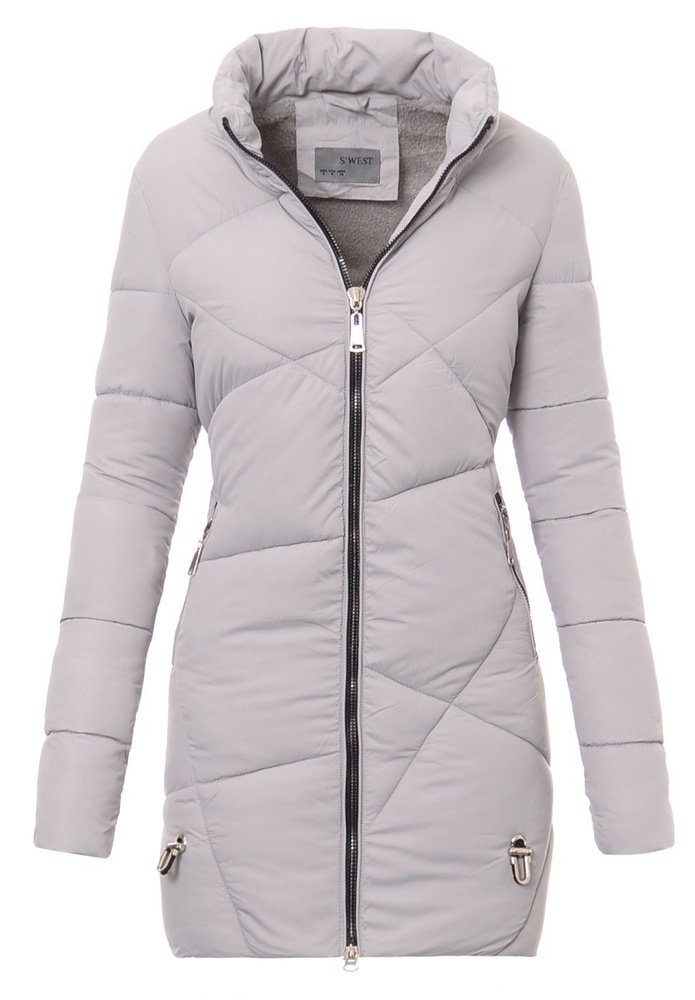 Kurtka Zimowa Julia Szara