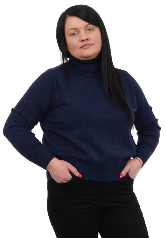 Damski Sweter Granatowy