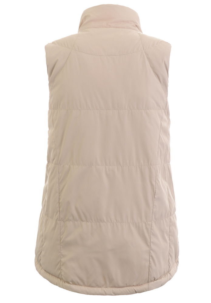 Damska Kamizelka Bezrękawnik Bianka Beżowy