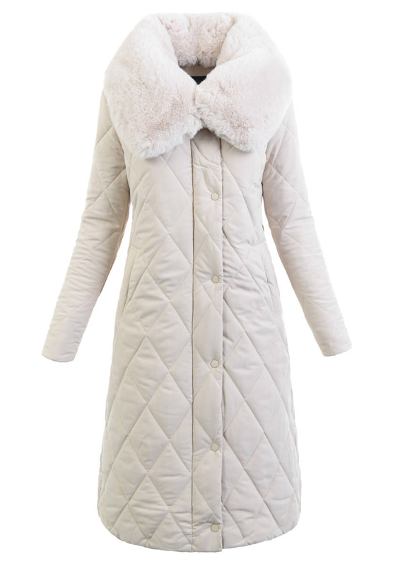 Damska Kurtka Ortalionowa Rafaela Beżowa