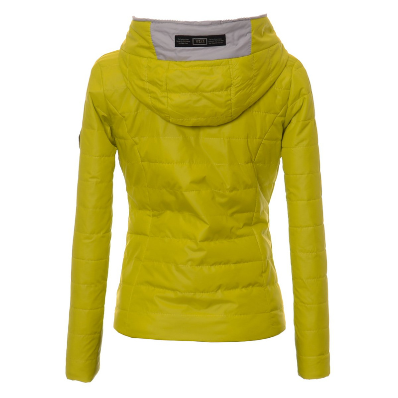 Damska Wiosenna - Jesienna Kurtka Ortalionowa Lidia Limonkowa