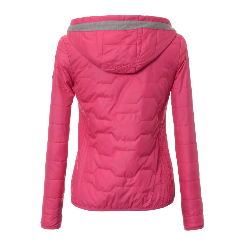 Damska Kurtka Ortalionowa Wiosenna - Jesienna Vittoria Fuksja