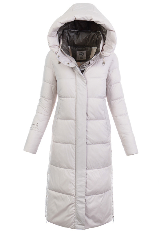 Damska Kurtka Ortalionowa Długa Waleria Beżowa