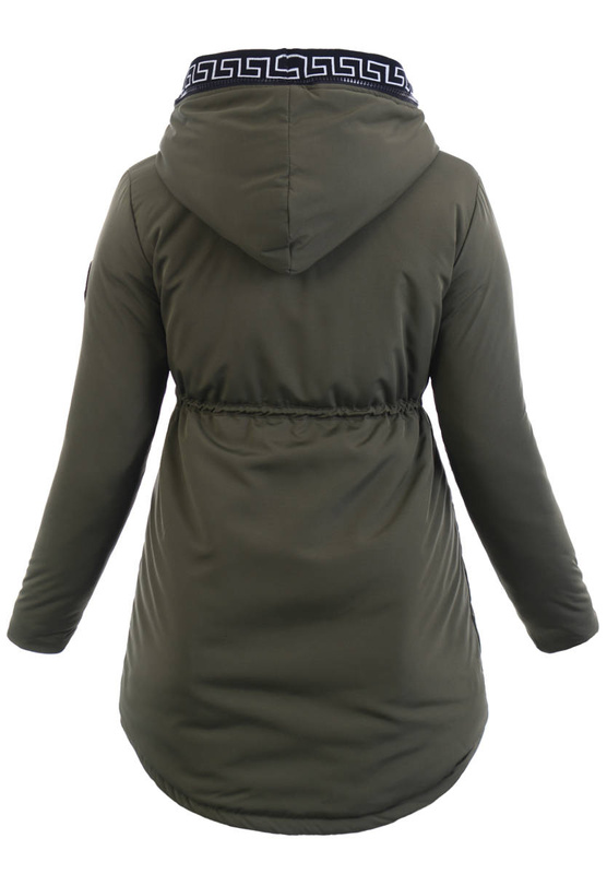 Damska Kurtka Ortalionowa Honorata Zielona