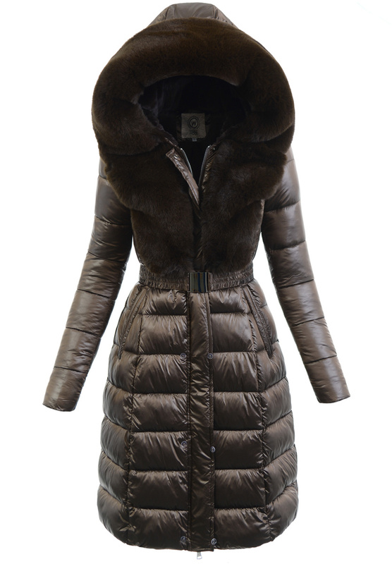 Damska Kurtka Ortalionowa Kazimiera Brązowa