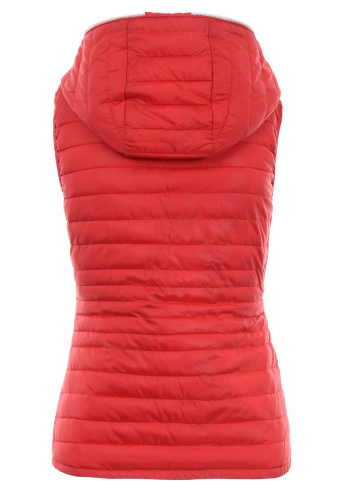 Damska Kamizelka Bezrękawnik Czerwona