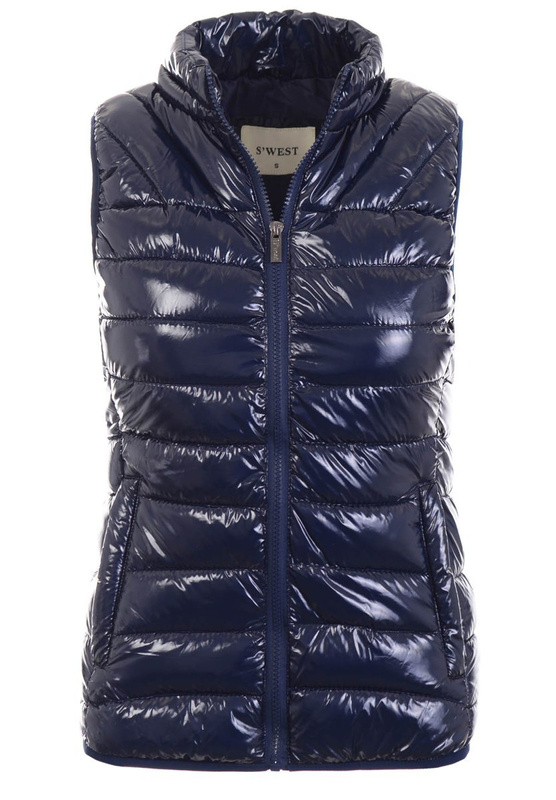 Damska Kamizelka Bezrękawnik Roma Granatowa