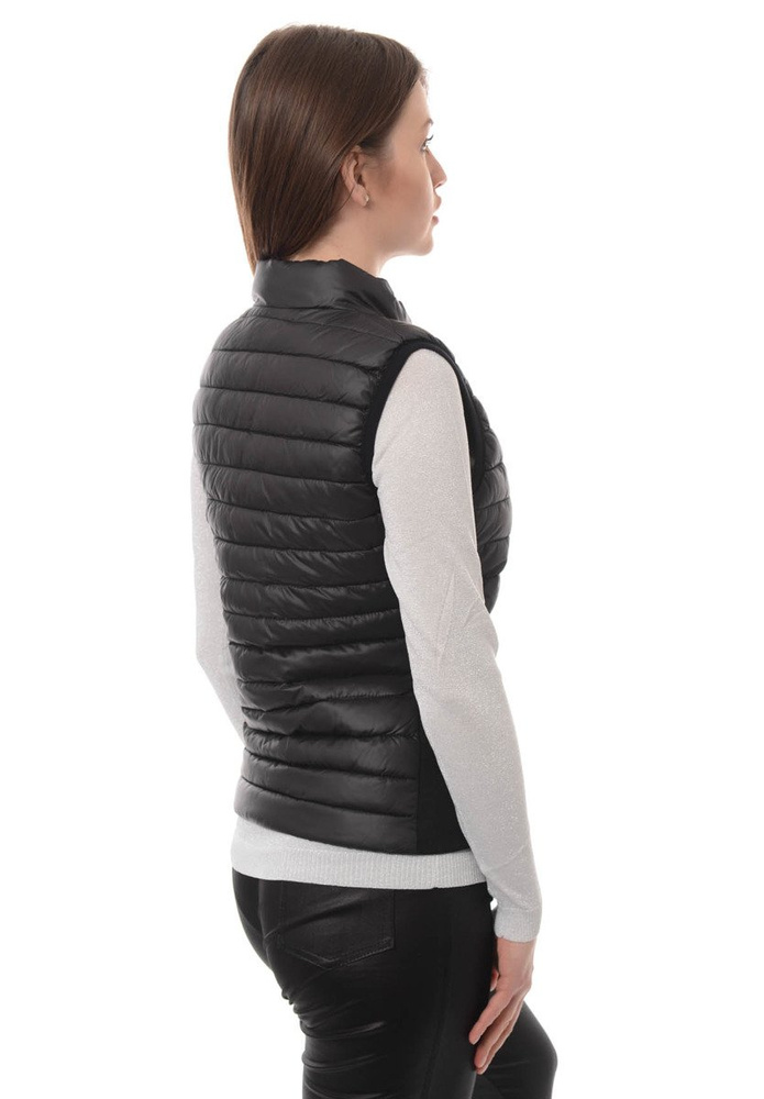 Damska Kamizelka Bezrękawnik Czarny