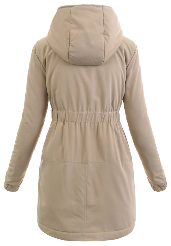 Damska Wiosenna Kurtka Rebeka Beżowa