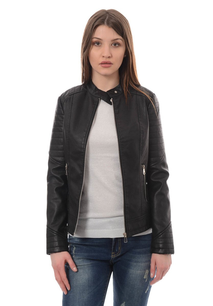 Damska Kurtka Ramoneska Czarna