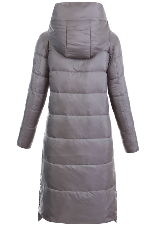 Damska Kurtka Ortalionowa Długa Narcyza Szara