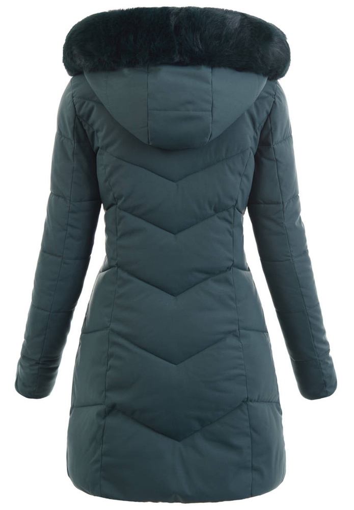 Damska Kurtka Ortalionowa Hortensja Zielona