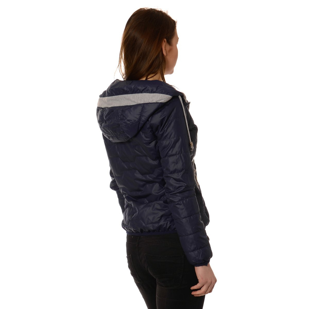 Damska Kurtka Ortalionowa Wiosenna - Jesienna Vittoria Granatowa