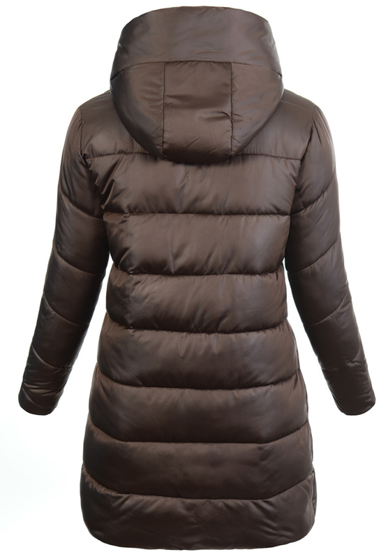 Damska Kurtka Ortalionowa Mariola Brązowa