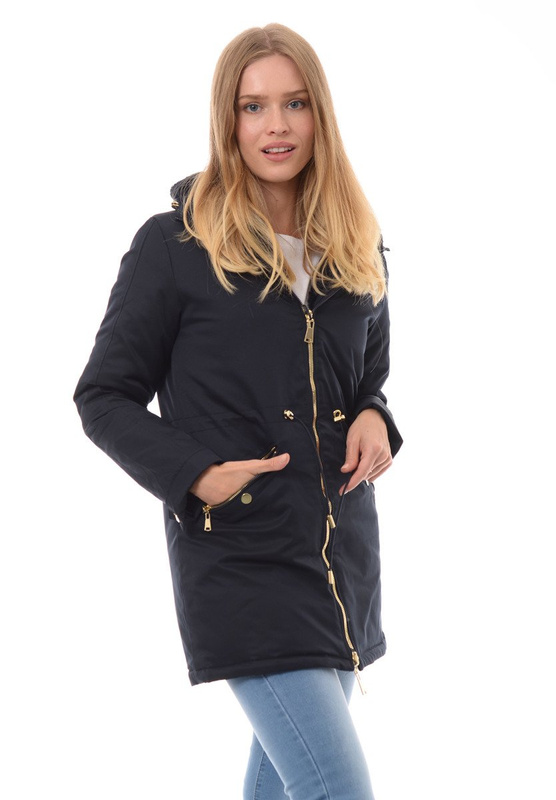 Dwustronna Kurtka Nikola Granatowa